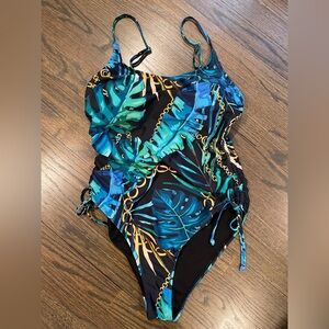 Tropical One Piece Swimwear